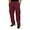 Burgundy, variant on Relaxed Fit Sweatpant (Men's), 1 Count, 1 Pack