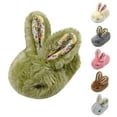 thumbnail image 4 of XXWXYD Plush Bunny Slippers for Toddler Boys & Girls - Non-Slip Warm Winter Shoes with Cute Animal Design, 𝖣urable Indoor/Outdoor Use, 4 of 6