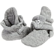 baby-girls Booties, Organic Cotton Adjustable Infant Shoes