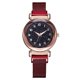thumbnail image 1 of Reloj de cuarzo informal con correa de aleación de moda y esfera redonda para mujer (rojo), 1 of 3