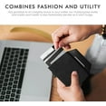 thumbnail image 5 of MesaSe AirTag Wallet | Trackable Wallet with AirTag Holder | RFID-Blocking Minimalist Leather Wallet | Slim Leather Airtag Wallet - Men and Women| Smart Wallet - AirTag Not Included, 5 of 5