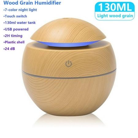 

400ml remote control aroma oil diffuser wood electric humidifier ultrasonic xiomi air humidifier aromatherapy mist maker home