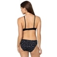 thumbnail image 3 of fresh collection by Fruit of the Loom Women's Cotton Triangle Bralette and Bikini Underwear Set, 3 of 8