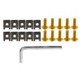 thumbnail image 1 of Kit de Carénage Moto Winshield, Clip de Fixation de Pare-Brise Moto Robuste Universel pour une Utilisation Professionnelle pour Moto Argent, Rouge, Or, 1 of 8