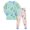 A121-Light Blue, variant on Hessimy Infant Toddler Boys Girls Spring Cute Cartoon Print 2Pcs Long Sleeve Tops Pants Soft Casual Outfits Set, Infant Casual Set(Sky Blue,3-4 Years)
