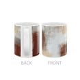 thumbnail image 3 of MUGBREW 11 Oz Ceramic Tea Cup Coffee Mug, Abstract Bordeaux Cream Grey Grunge Wall, 3 of 7