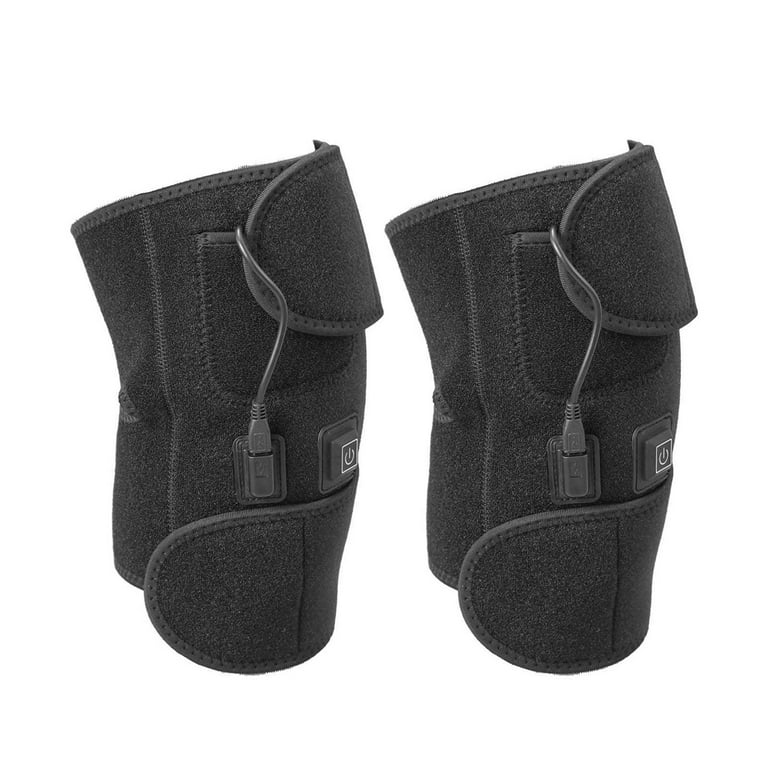 Heated Knee Brace Wrap Support,Knee Heating Pad with 3 Adjustable  Temperature US