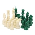 thumbnail image 1 of Piezas De Ajedrez Internacionales, Pieza De Figura De Ajedrez, Diseño Ponderado Con Fondo De Fieltro, Material Plástico PP, 32 Piezas Para Juegos Profesionales, 1 of 7