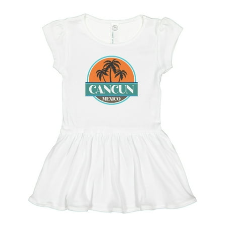 

Inktastic Cancun Mexico Vacation Trip Gift Baby Girl Dress