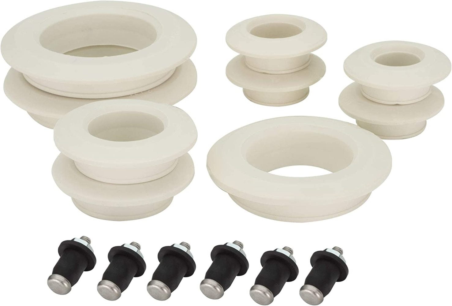 Universal Fresh Water Fittings Installation Kit Includes Sensors RV Water Tanks Fresh Gray