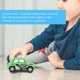 thumbnail image 2 of 1:36 Mini Car Model Graffiti Pull Back Car Sound Light Battery Vehicles Child GiftGreen, 2 of 3