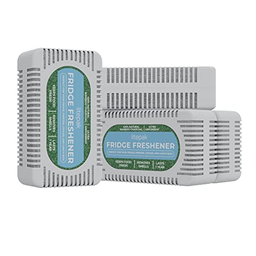 Litepak Fridge Deodorizer & Odor Eliminator More Powerful Than Baking