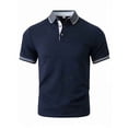 thumbnail image 6 of Kalauyu Men's Polo Shirts 3 Buttons Casual Work T Shirts Short Sleeve Golf Shirt Outdoor Performance, 6 of 8