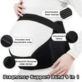 thumbnail image 3 of With Shoulder Straps-Maternity Belly Support Belt, Pregnancy Belly Band Antepartum Abdominal Back Support- Ideal for Pregnant Women, 3 of 10