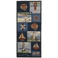 thumbnail image 5 of SAFAVIEH Chelsea Dawson Sea Lovers Wool Area Rug, Blue, 6' x 9', 5 of 10
