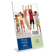 MCS 4x6 Inch Bent Acrylic Picture Frame, Vertical (31406)