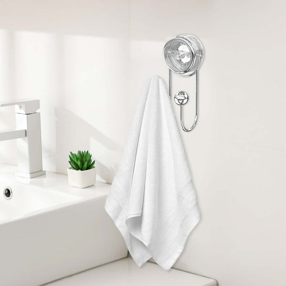 Sokhug Clearance Heavy-Duty Suction Cup Hook – Double Hook Design, Super Strong Hold for Bathroom, Kitchen, Bedroom, and More – No Drilling