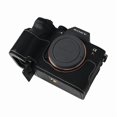 thumbnail image 3 of GadgetCom Camera Half Case Compatible with Sony Alpha 7RV A7R5 , Anti-Slip PU Leather Shell Protective Cover, 3 of 5