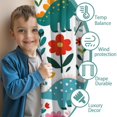 thumbnail image 3 of Blackout Kids Curtains,Cute Dinosaur Pattern Childrens Insulated Curtains Set Of 2,Bedroom Essentials,Toddler Room Decor 52x63in(132x160cm), 3 of 4