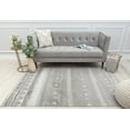 thumbnail image 4 of Rugs America Jaelyn JD60A Coastline Constellation Tribal Bohemian Gray Area Rug, 5'3" x 7'0", 4 of 8