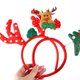 thumbnail image 1 of 12 diademas navideñas, bonitos adornos navideños para la cabeza, muy divertidos y festivos para temas anuales de vacaciones y temporadas, fiestas de Navidad, cenas navideñas. LingWen 8390615273152, 1 of 1