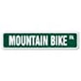thumbnail image 2 of SignMission SS-Mountain Bike 4 x 18 in. Mountain Bike Street Sign, 2 of 10