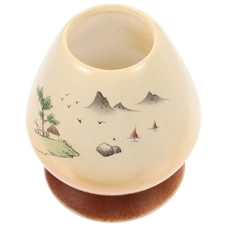 

Whisk Tea Matcha Holder Stand Japanese Ceramic Ceremony Accessories Kit Porcelain Set