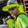 thumbnail image 7 of Ergodyne Chill-ItsÂ® 6660 Hard Hat Brim w/ Shade, Lime, 7 of 7