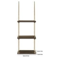 thumbnail image 2 of DPTALR Wall-mounted Storage Decorative Shelf Wooden Wall Rack Creative Dining Living Room Wall Storage, 2 of 5