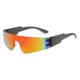 thumbnail image 1 of Gafas de sol sin montura para hombre, montura colorida, moda para mujer, gafas de sol deportivas monolíticas punk, 1 of 5