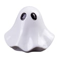 thumbnail image 2 of Halloween Decorations, Mini Resin Figures, White Ceramic Floating Ghost with Solid Color for Desktop Mini Garden Or Terrarium, Moe Grain Ornament, 2 of 6