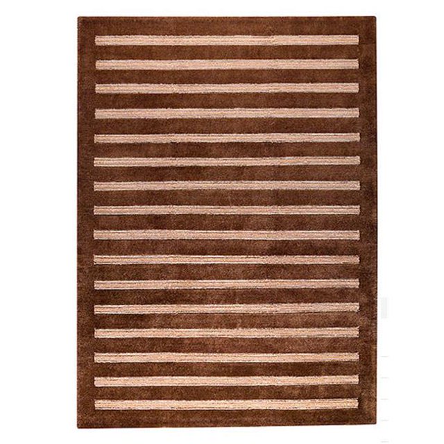 Decor Rug Hand Knotted 2011 Brown 3 ft. x 5.34 ft