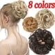 thumbnail image 2 of Pelo sintético desordenado Moño Chignon Scrunchies Banda para el cabello falso Trenza Elástica Postizo Cola para mujeres Coleta rizada sintética Gao Jinjia LED, 2 of 2