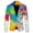 Yellow, variant on Youmylove Men's Blazer Casual Jacket For Men Color Printed Loose Fashion Trendy Suit Jacket Temperament Fashion Versatile Suit Jacket