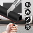 thumbnail image 7 of Wall Cord Hider, Flexible Self-Adhesive Wire Cover, Side-Open Cable Raceway for Cords on Wall, Cord Concealer for Mounted TV, Home Theater & Office, 7 of 7