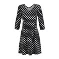 thumbnail image 1 of Vestido George Talla CH Escote V Negro, 1 of 4