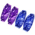 thumbnail image 2 of 2 Pairs Kitchen Waterproof Oversleeve Snowflake Pattern Cleaning Oversleeve PVC Antifouling Oilproof Arm Sleeve Protectors (Random Color), 2 of 8
