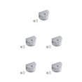 thumbnail image 1 of Naiovety 10piece Wide Usage Glass Camp – Easy To Install Square Glass Camp Bracket Seat Raising Device Front Seat Raising semi-circle(8-10)M Type2 NO2, 1 of 6