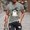 Gray#12, variant on Handshe Men's Halloween Themed Round Neck Short Sleeve T-Shirt - Trendy Top