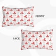 thumbnail image 2 of Lsque Funny Gnomes Pattern Pillow Case – Soft & Cozy Throw Pillow Cover, Hypoallergenic Cushion Case for Sleeping Women with Envelope Closure-16"x24", 2 of 6
