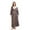 Grey, variant on Clearance! robes for women terry cloth robes for women Women's Housecoat Soft Warm Hooded Robe Long Fuzzy Housecoat With Hood Big sales Grey