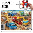 thumbnail image 2 of Puzle de suelo IFLOVE Construction Site, 48 piezas, para niños de 3 a 5 años, 2 of 7