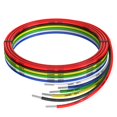 thumbnail image 1 of Cable eléctrico 18 AWG de 1.6 m, 6 colores, calibre 18, silicón, 1 of 1