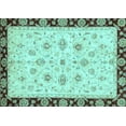 thumbnail image 1 of Ahgly Company Indoor Rectangle Oriental Light Blue Traditional Area Rugs, 7' x 10', 1 of 4
