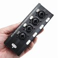 thumbnail image 4 of 2 Pair 4 Channel XLR/ Audio RJ45 Cat5/Cat6 Ethernet Extender XLR Extender Transceiver for Live Stage, 4 of 6