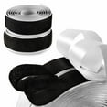 thumbnail image 1 of WHEANG Clearance Wide Black Hook and Loop Adhesive Tape 1 Yd Length Self Sticky Hook Loop Tape Heavy Duty Black Fastener Adhesive Tape for Window Fixing Net Carpets DIY Project Handmade, 1 of 4