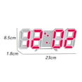thumbnail image 2 of Despertador electrónico digital del regalo del reloj de pared LED del despertador digital inteligente 3d, 2 of 6