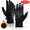Black&Black, variant on REDESS Winter Black Sports Gloves for Men and Women with Touchscreen for Running Skiing Cycling