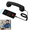 Black, variant on Wired USB Type-C Mobile Headset, Vintage Type-C Telephone Receiver, Clear Audio Plug for Calls & Video Chats