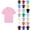 Light pink, variant on OIOLOYJM Boys Girls Polo Shirts Short Sleeve Quick-Dry Cozy Soft Breathable School Uniform Stretch Lightweight Formal Back-To-School Collared Athletic Golf Shirt Light Green 2-3 Year